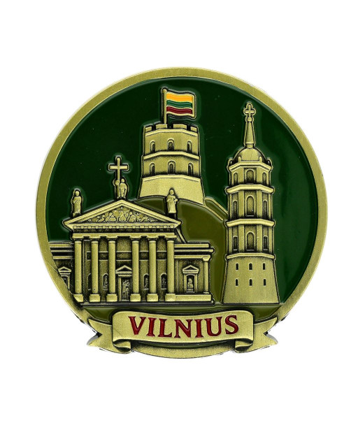 Apvalus magnetas Vilnius